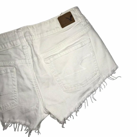American Eagle Embellished Distressed Shorts 4 - Picture 8 of 8